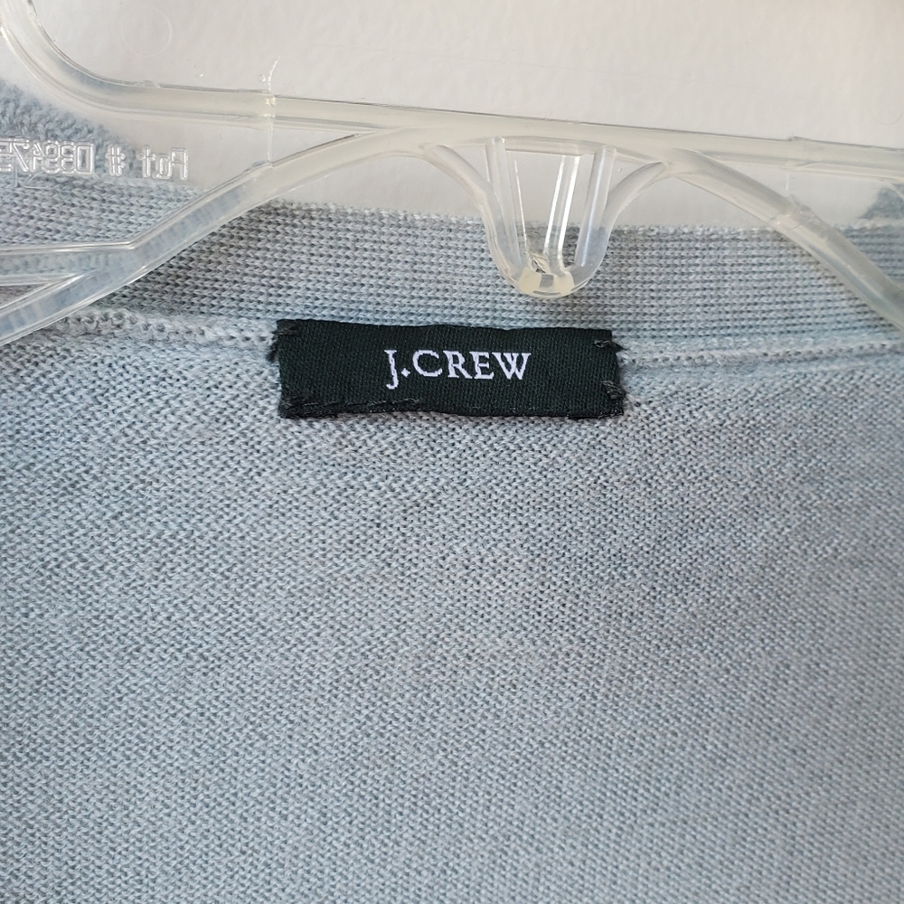 J. Crew Ruffle Button Down Cardigan - Picture 6 of 12